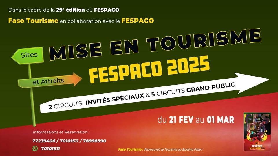 image article FASO TOURISME en route pour le FESPACO 2025!